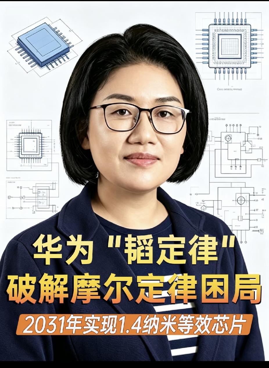 华为不跟你卷“几纳米”了5月25日，上海，华为何庭波上台她一句话就让全场安静