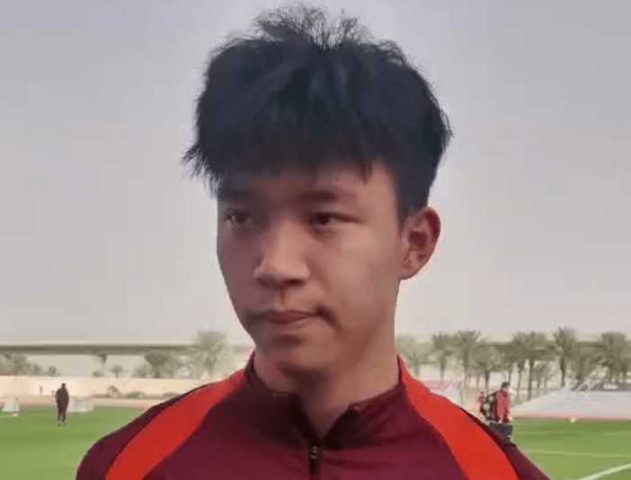 王钰栋: 面对泰国要全力以赴, 相信我们能进入淘汰赛