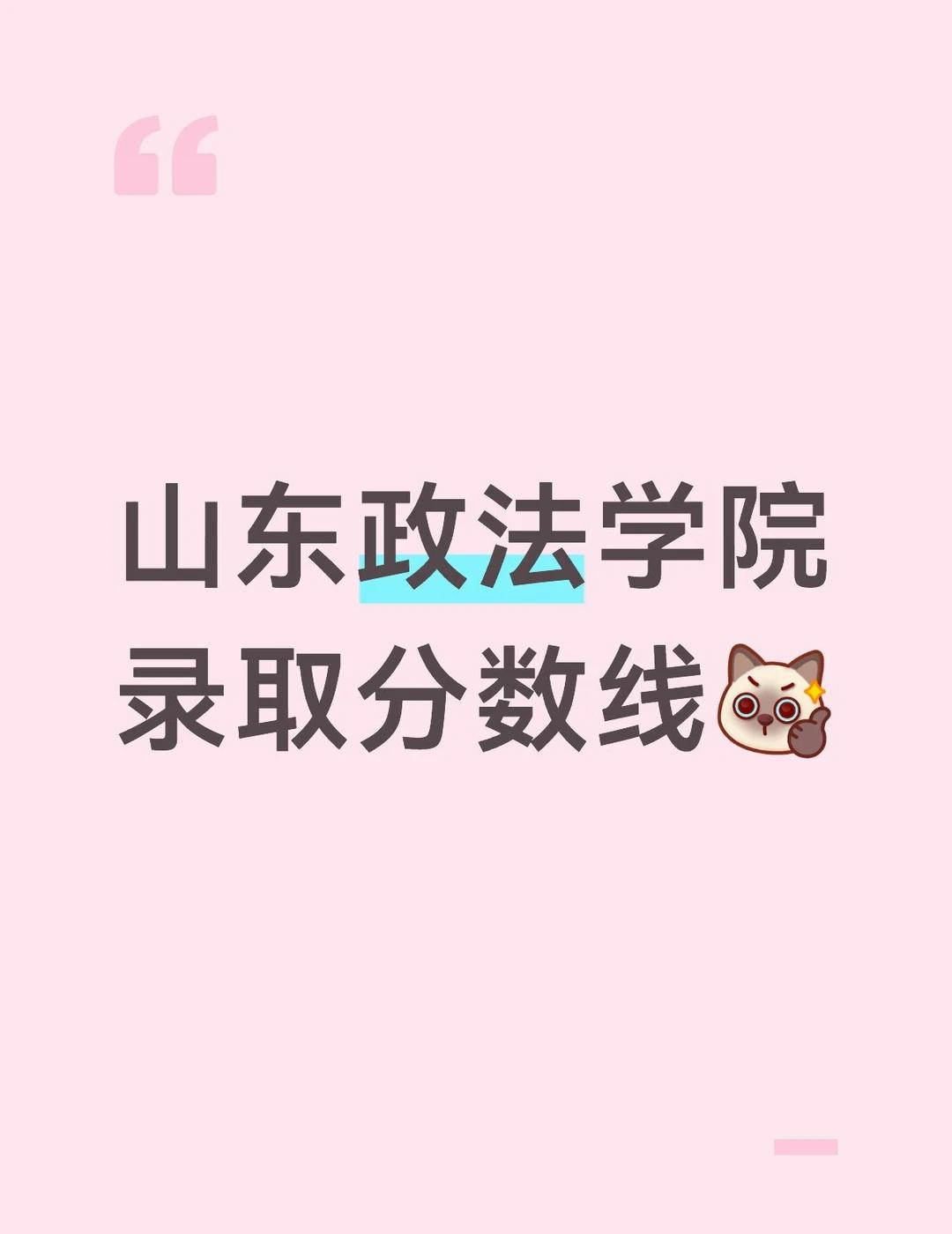 山东政法学院2025录取分数线高考志愿填报分数线法学报志愿