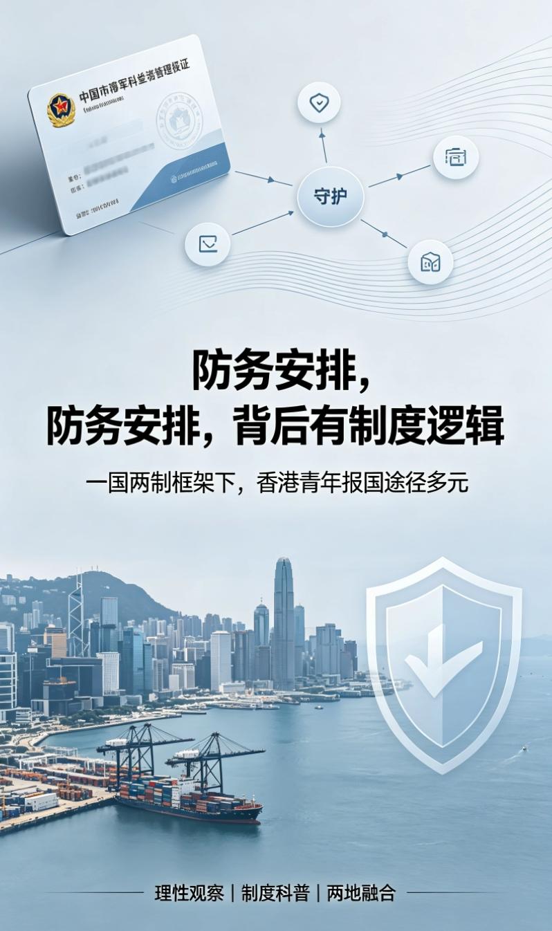 香港回归近28年为何本地没有征兵渠道答案很现实