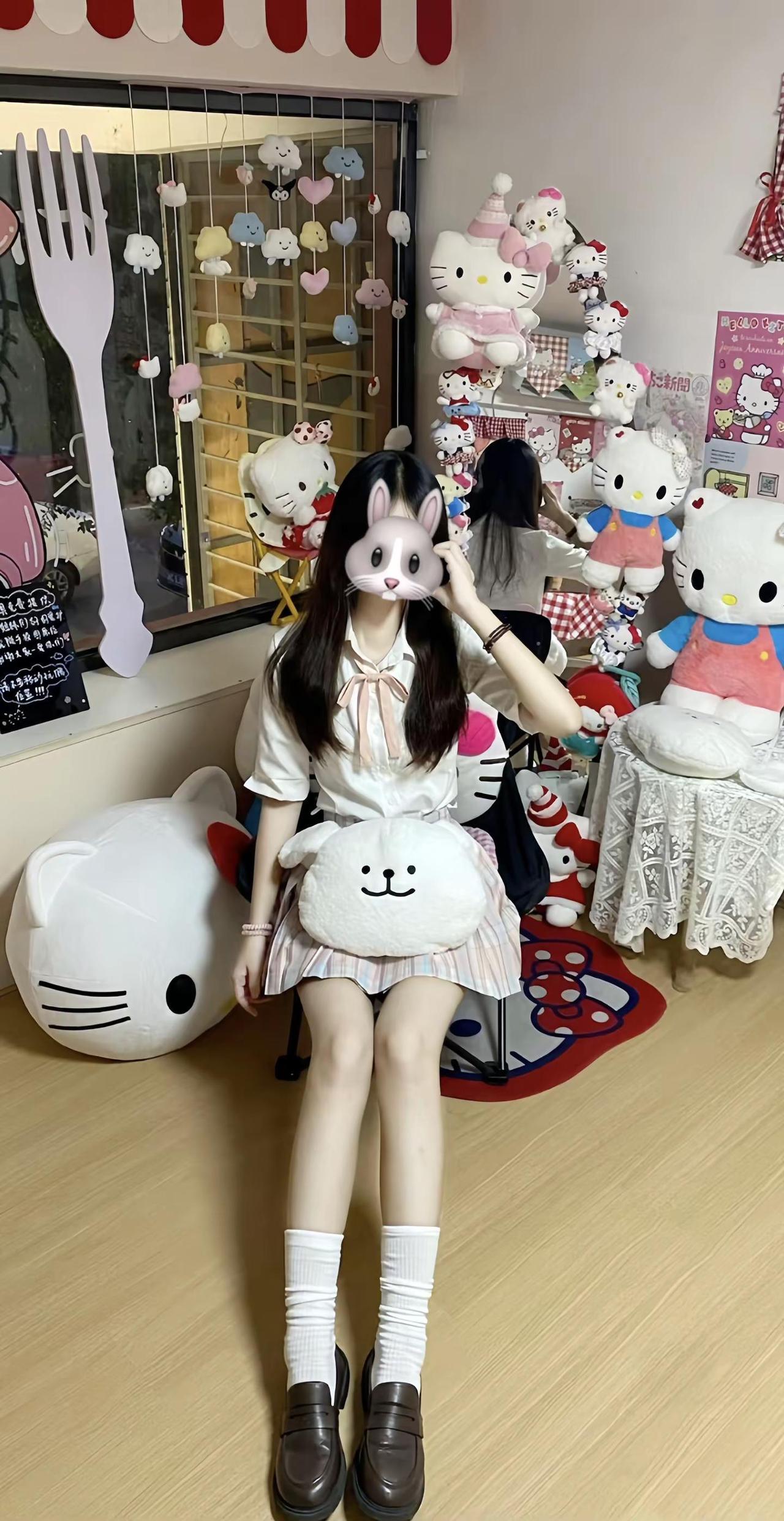 我不会觉得任何一个女孩比你可爱如果有那就是明天的你jk