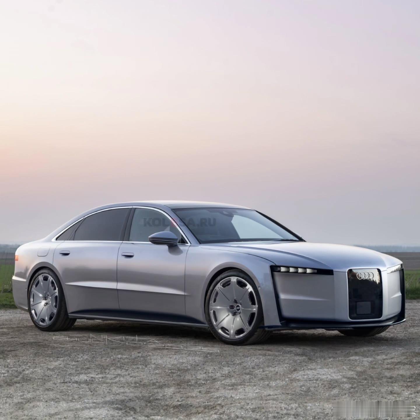 是我看花眼了吗？全新A8这么改？概念车ConceptC的设计要素放在A8上面可