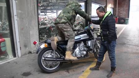 自制微耕机摩托车发动机改装微耕机