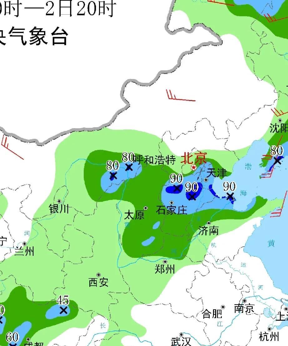 副高北移，雨带自然