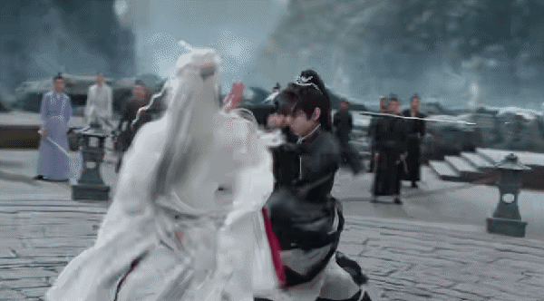 成毅绿幕直出无特效打戏