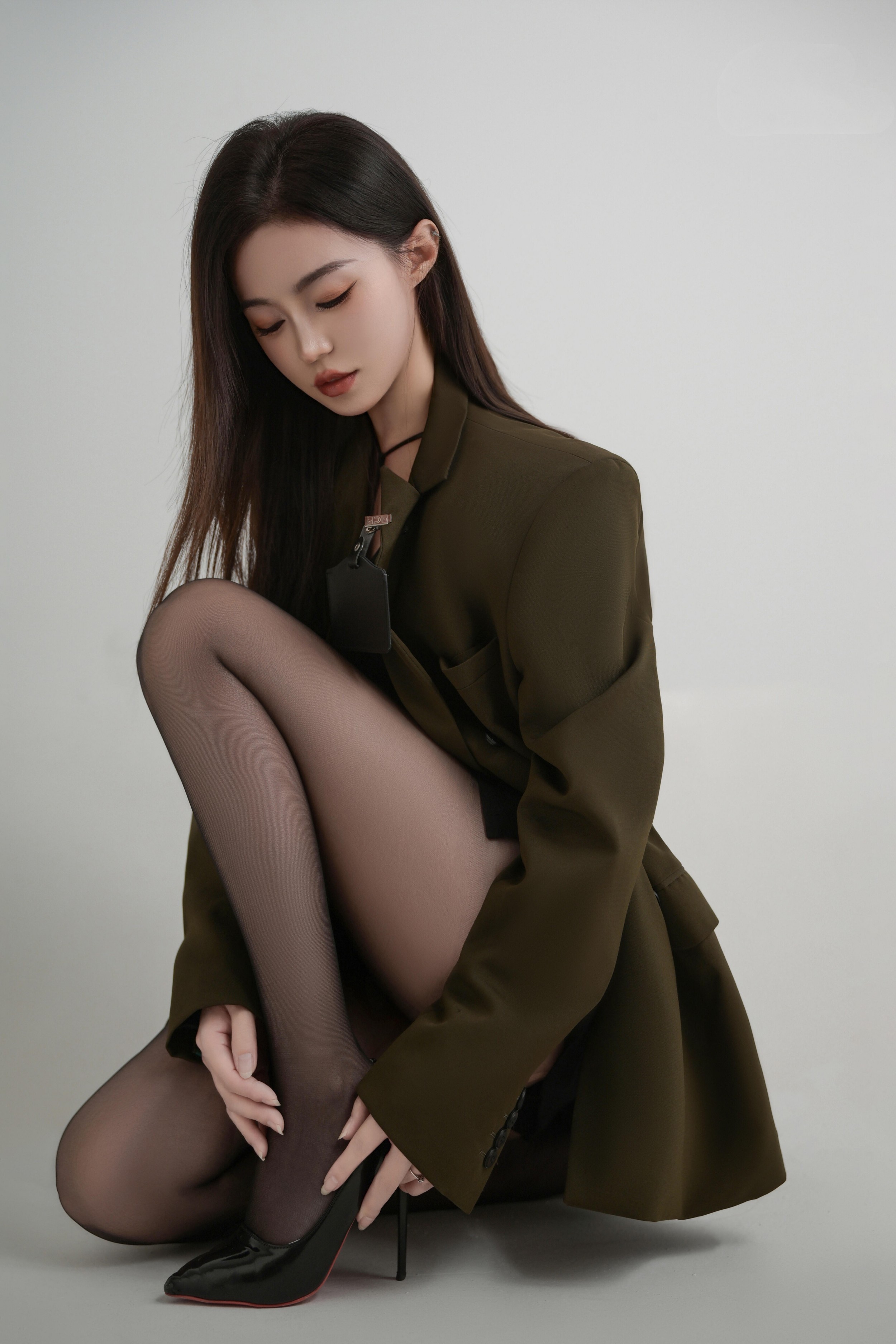 御姐风黑丝大长腿