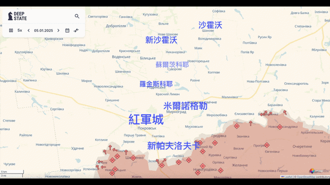 俄乌最新战报自2025年2月起，俄罗斯在乌克兰全线推进。截至10月1日，已在