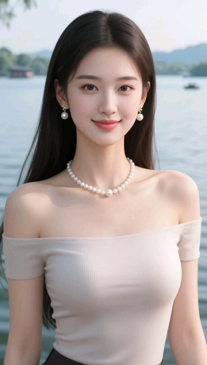 这姑娘打扮得真漂亮，珍珠配她好搭。为什么成熟的女人越来越受欢迎珍珠淑女照珍珠