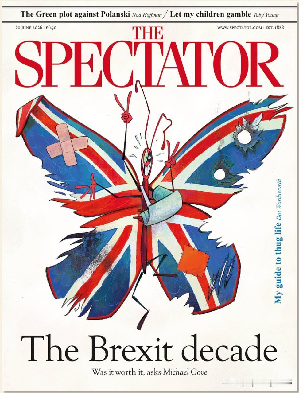 🇬🇧最新一期的《旁观者》（*TheSpectator*）杂志纪念了英国脱欧