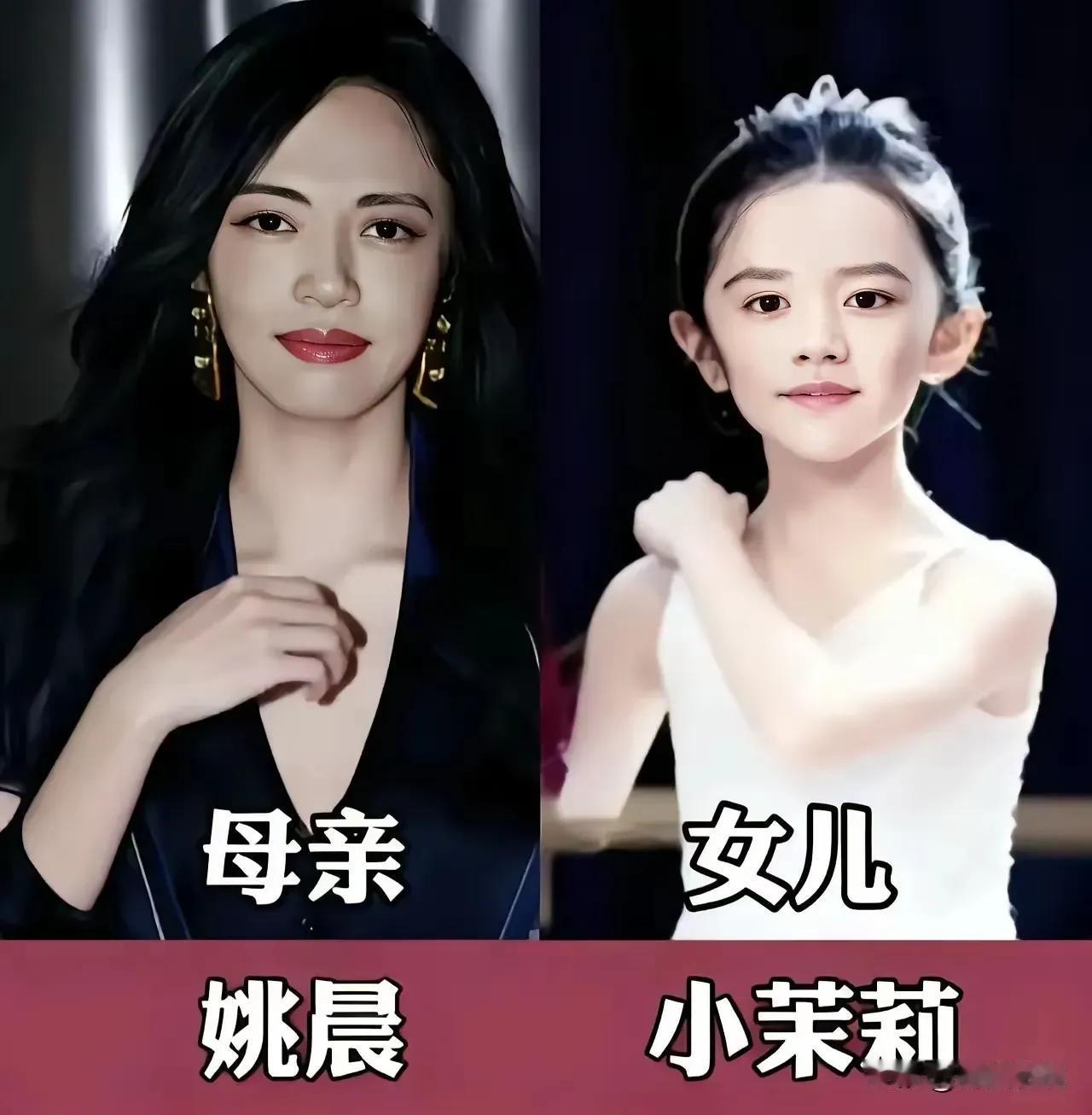 关凌的女儿很好看。孙俪的女儿很好看。董璇的女儿很好看。姚晨的女儿很好看。