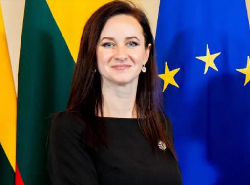 赖清德还想“利诱”，反被立陶宛甩出一巴掌！立陶宛总理鲁吉尼埃内（如图）最新严辞表