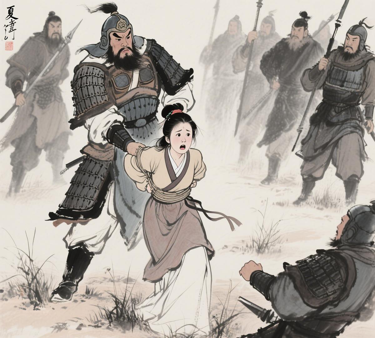 从被掳少女到张飞贤妻，夏侯氏的传奇人生在三国那个英雄辈出、战火纷飞的年代，有一