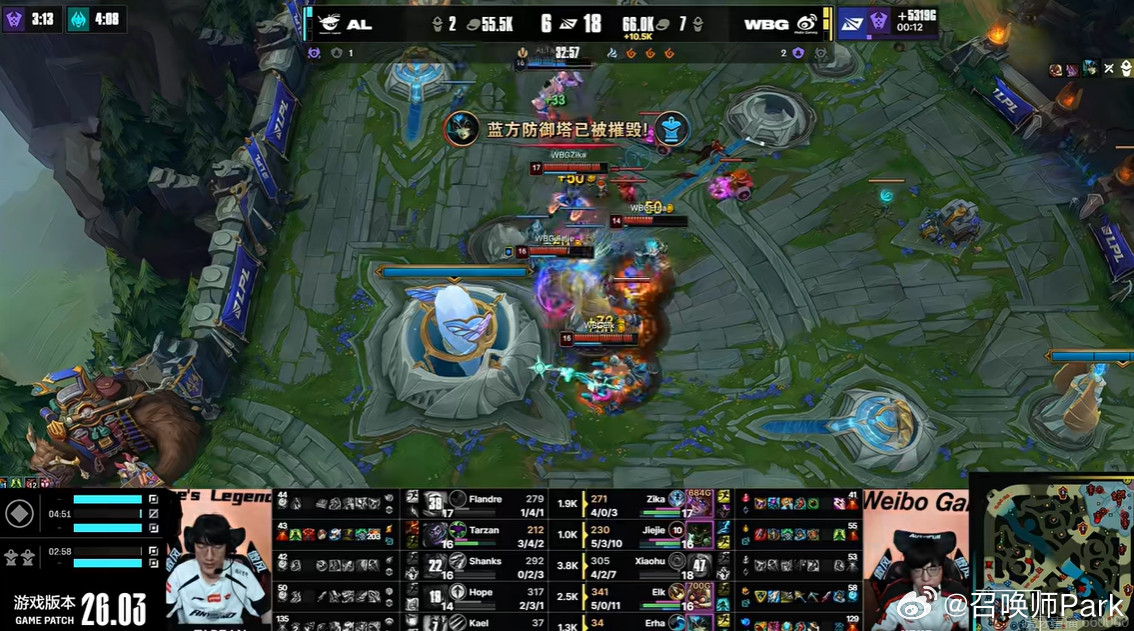确实是没想过的画面，被低估的WBG全员状态在线，3比1战胜AL后，顺利晋级LPL