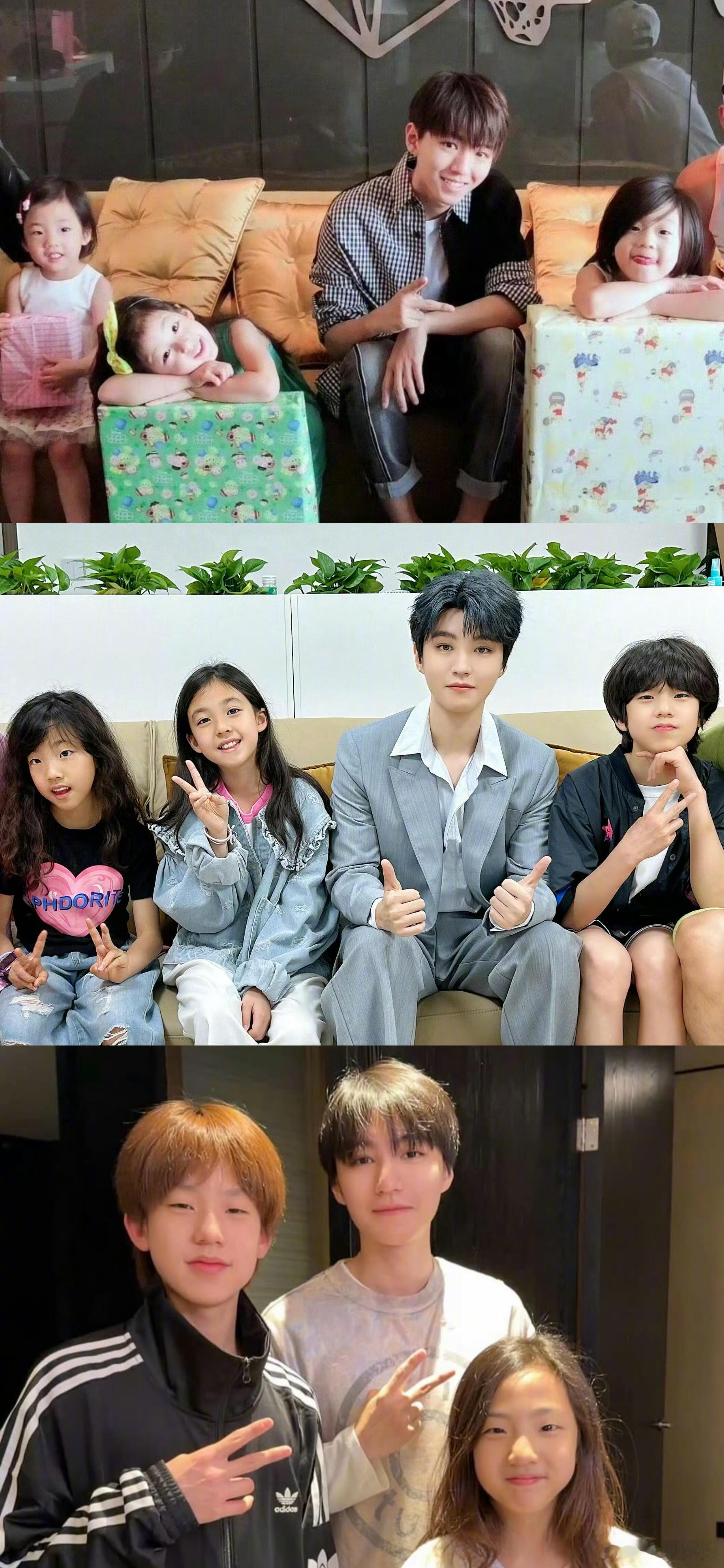 所以时间的参照物是什么……小孩都长大了，王俊凯你咋还逆生长了呢