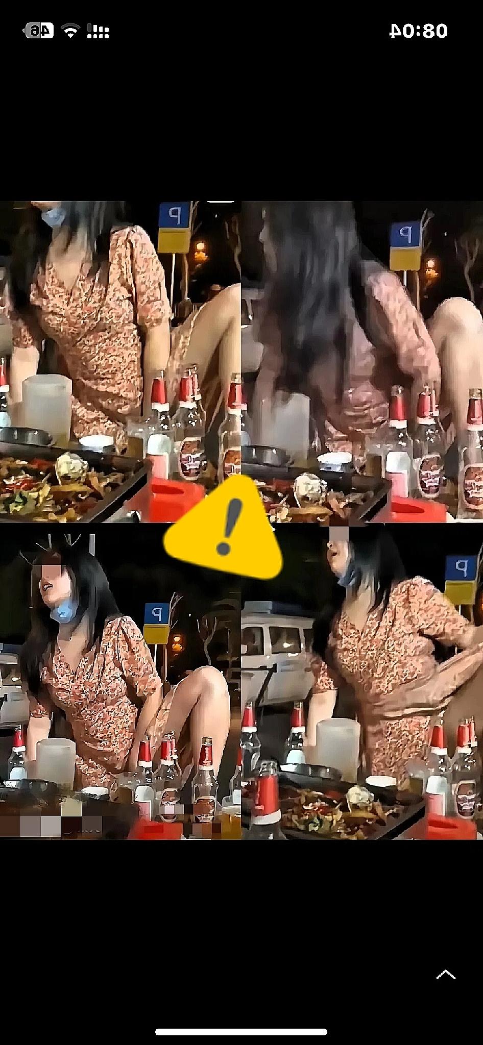 女人疯狂起来，那场面简直绝了！酒后失态，在众人目光下“放飞自我”，这得是多大