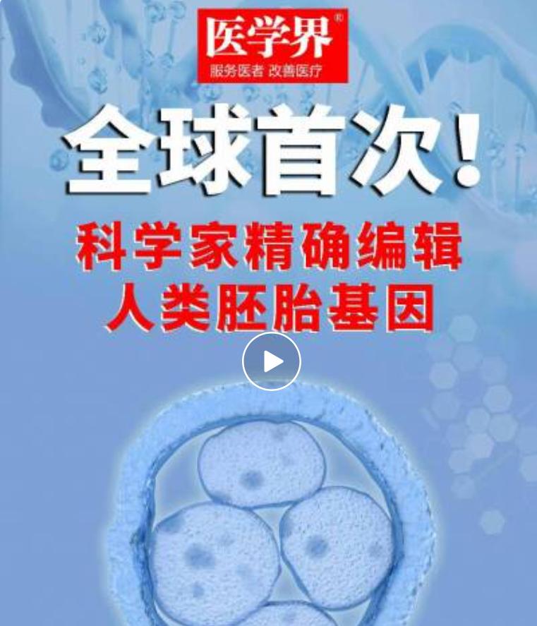 近日美国哥伦比亚大学团队完成人类胚胎高精度碱基编辑实验，成果刊发于预印本平台b