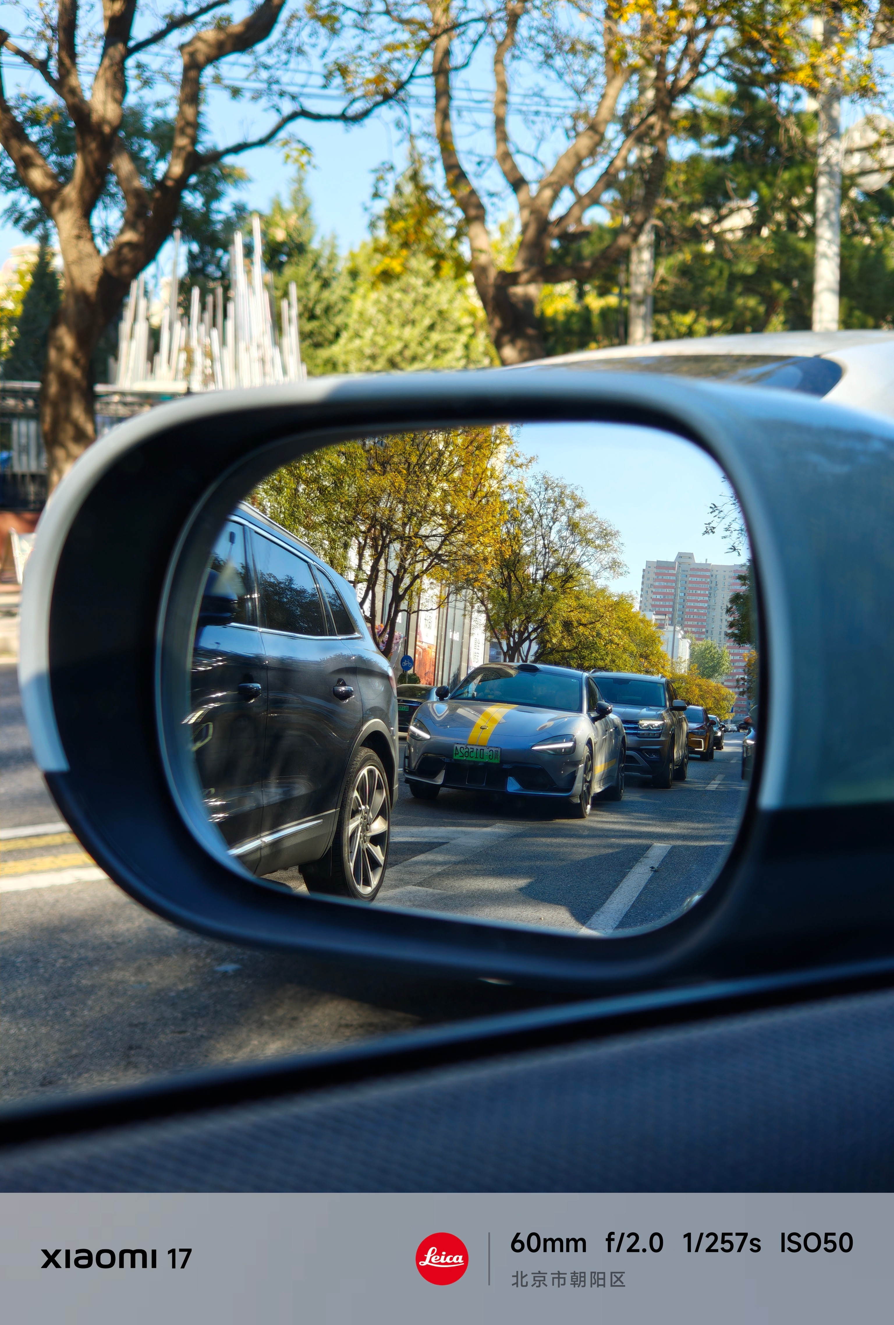 只有骨灰级的粉丝才能看得出我开的是什么车，而这些车主对后视镜里面的车基本不会感兴