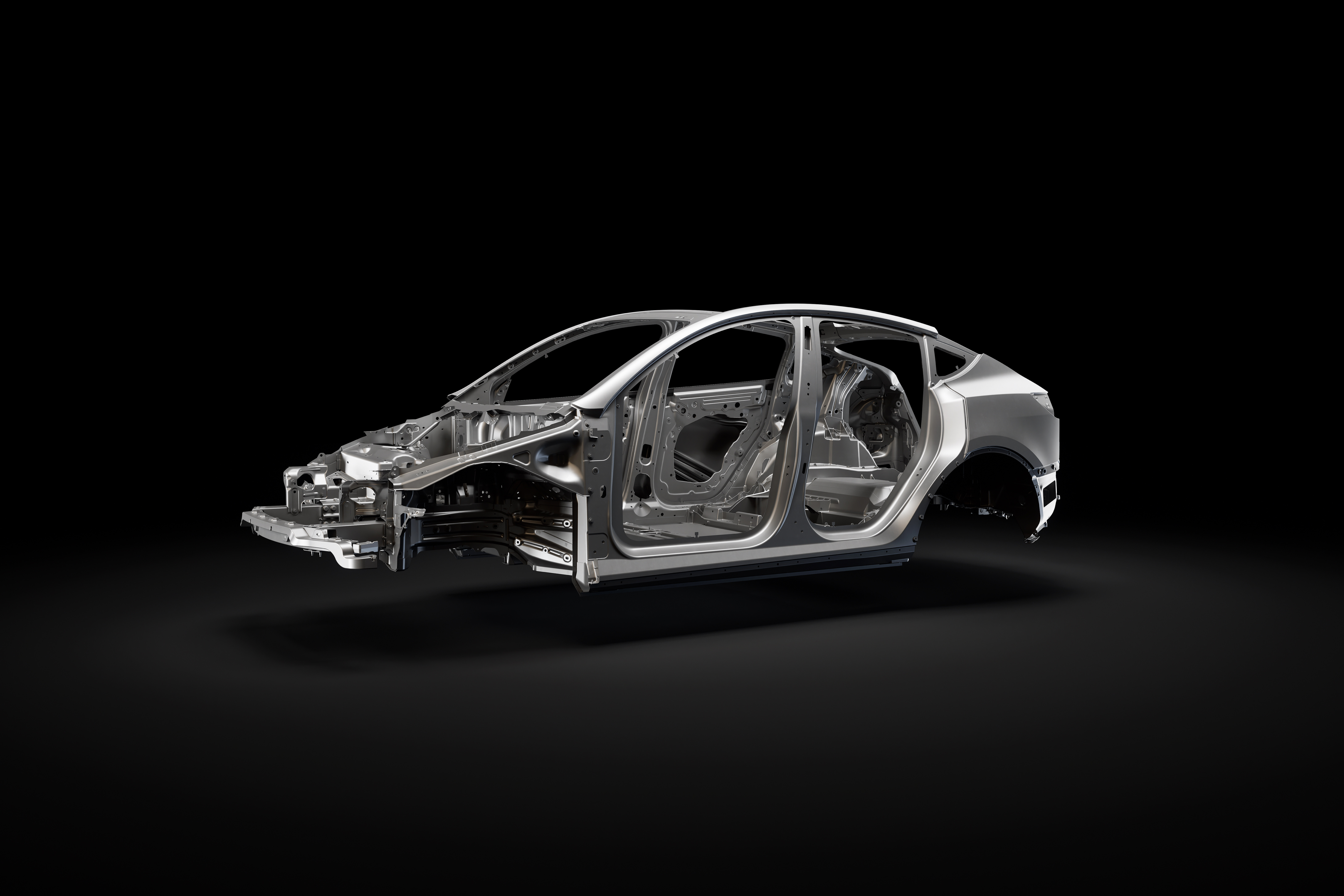 带大家深度解析一下ModelY的白车身。别看它只是一副“骨架”，这里面全是