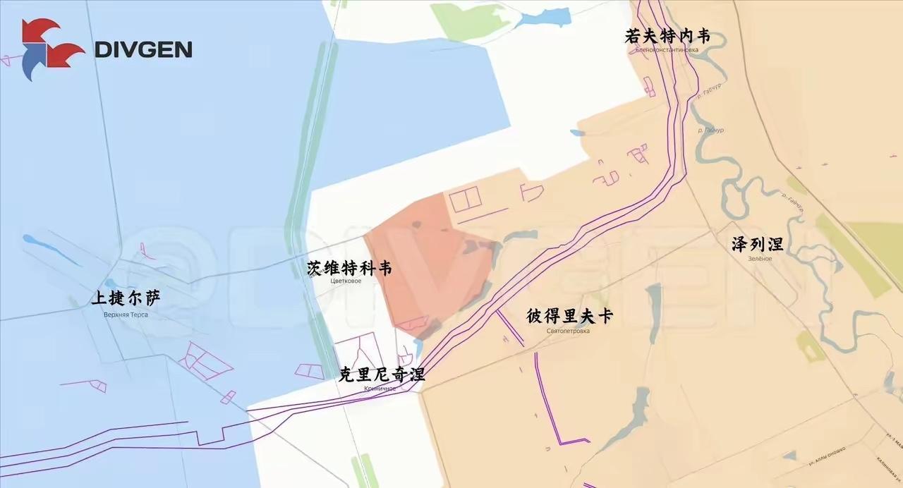 俄军东部集群攻入扎波罗热州茨维特科韦，逼近上捷尔萨。俄军猛攻扎波罗热州，一路