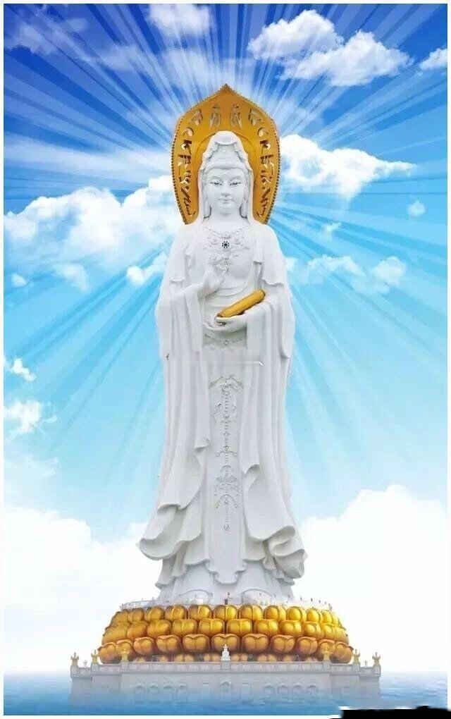 菩萨降吉祥，明日事事皆吉，愿愿皆遂！