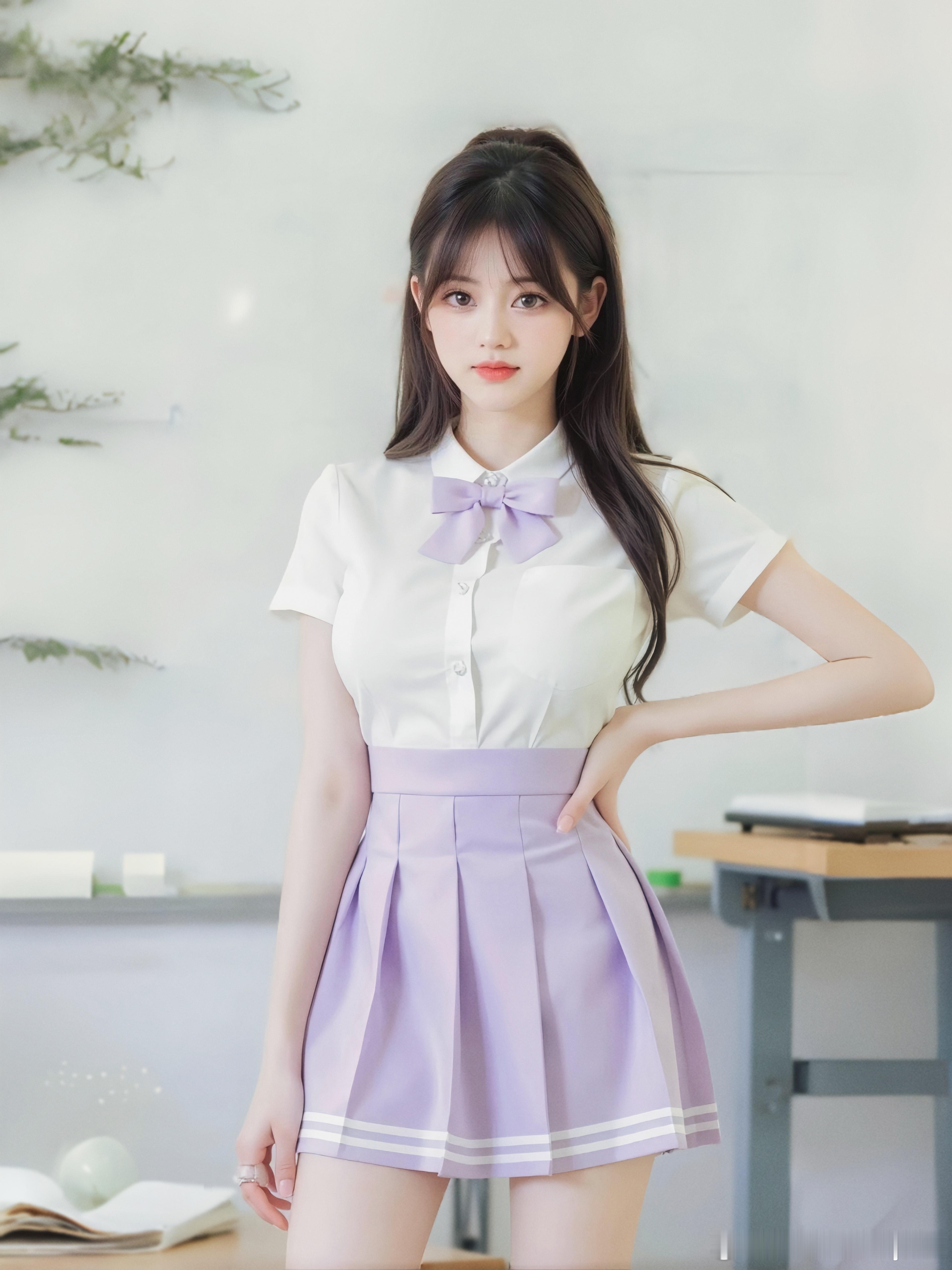 Asyousee,Ilovepurpleskirtsomuch!