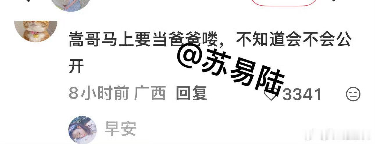 有网友爆料许嵩老婆冯禧已经怀孕，相关细节被大家扒出，这条消息迅速在网上传开#曝许嵩老婆冯禧已经怀孕了