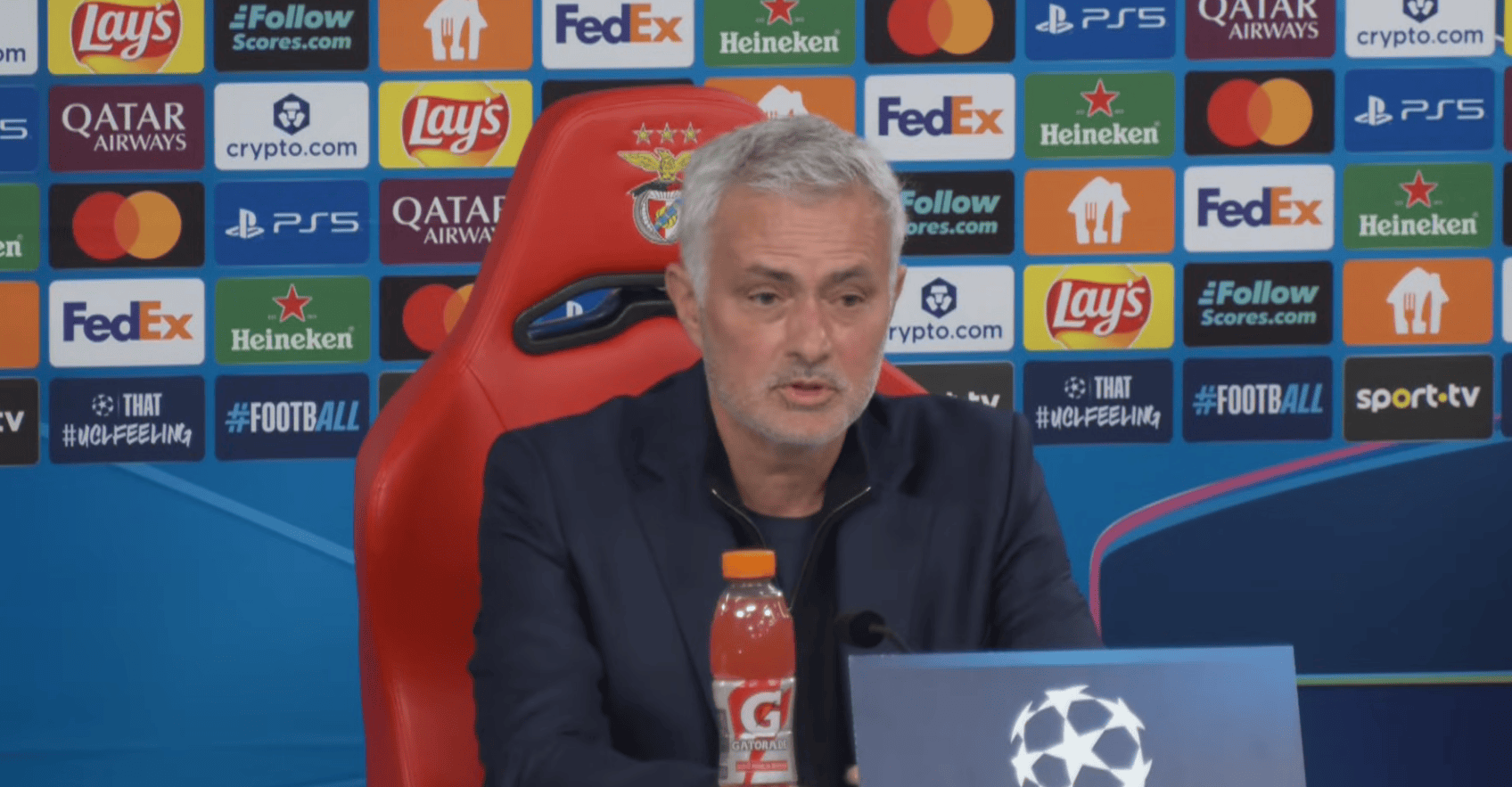 穆帅: 用区域防守压制孔蒂的人盯人;相信小麦70岁还记得我