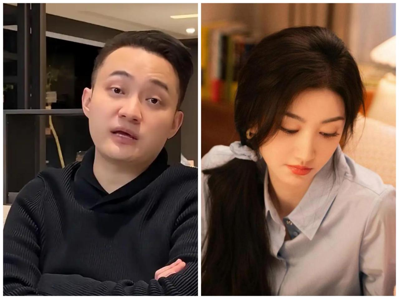 人间富贵花和一个洗钱的掮客，双方都说为了爱情，可别污染爱情了。那些支持景甜的女士