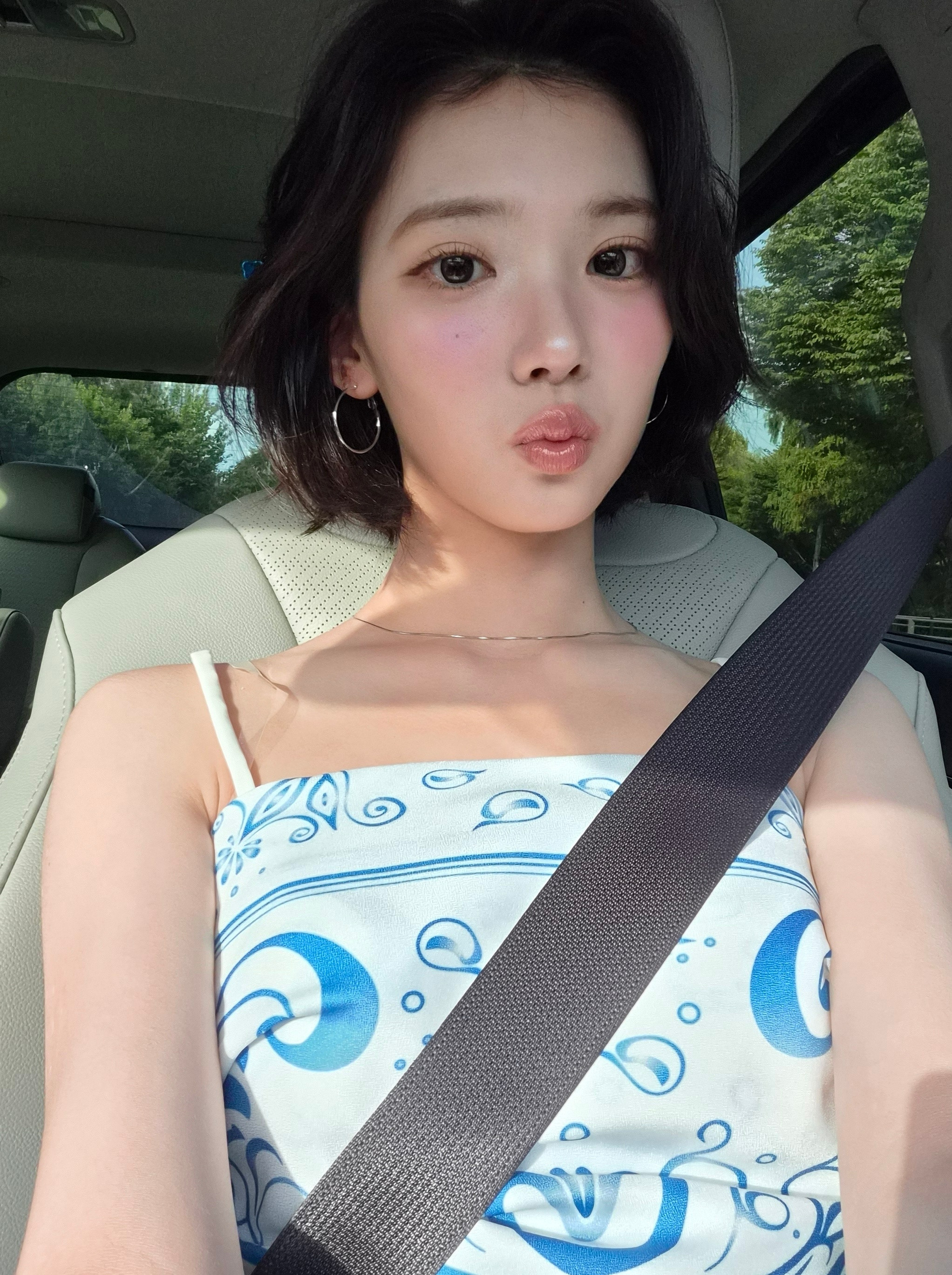 胶原蛋白溢满的感觉美到皮肤像是透明的🎐​​​