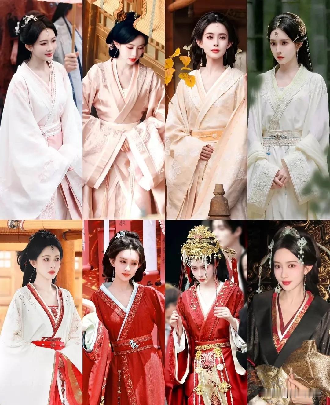 笑死！孟子义这是要跟鞠婧祎比谁的古装造型更"半永久"吗？最近连着三部剧，发型妆容