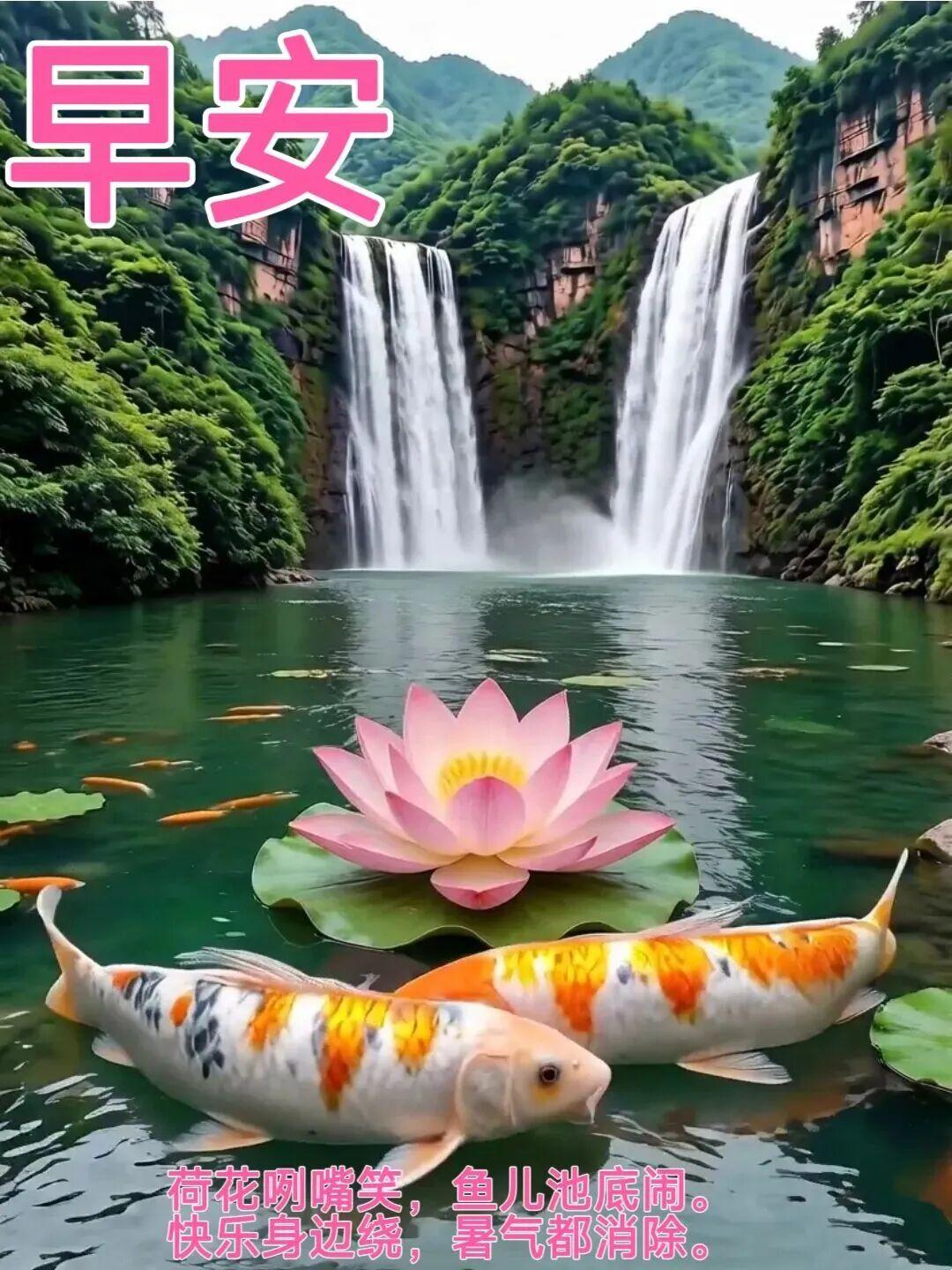 🎈今朝拥好运，来日纳万福，🌞愿你此生常享安稳幸福。💕朝朝夕夕皆平安，岁岁年