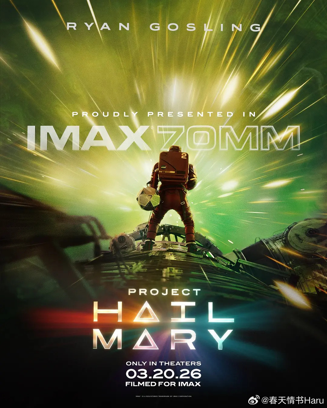 《挽救计划》的北美首周末预估票房已上调至6300-7800万美元，2天前还是50