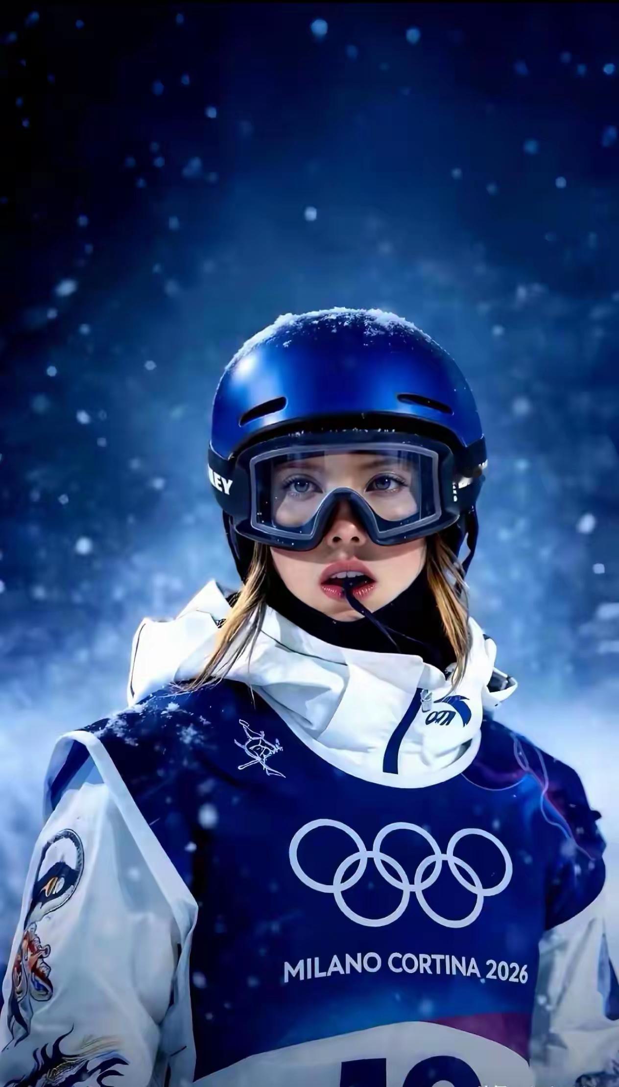 米兰冬奥会封神照片谷爱凌，点赞[赞]