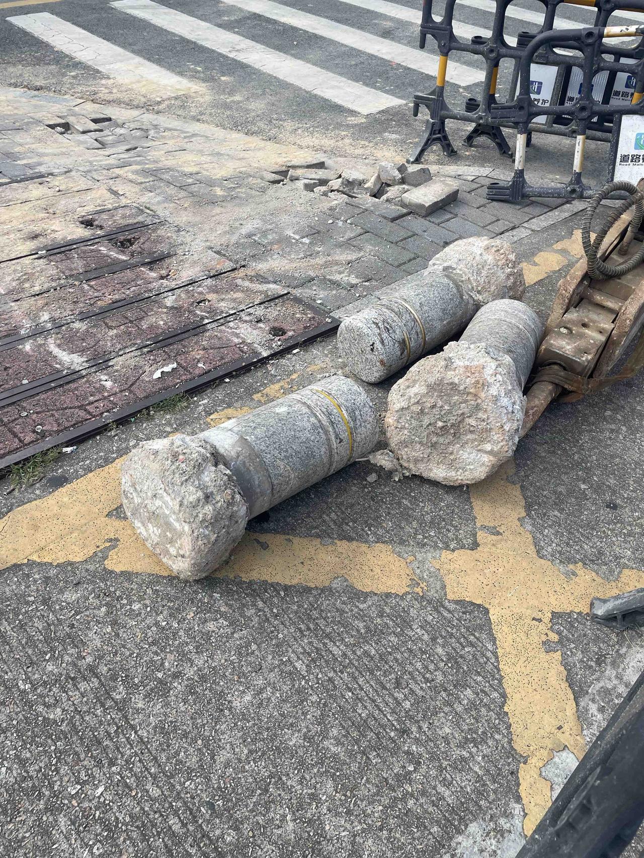 好好的一条路，为什么你又要把它砸开重修呢，那些砖那些水泥都很新的，不觉得浪费吗