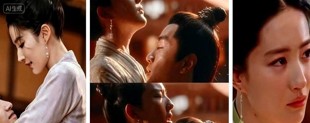 2021年，《梦华录》拍半年，陈晓刘亦菲吻戏拍到嘴麻。陈妍希带娃住剧组，媒体说她