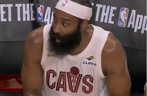 登哥你走吧！哈登正负值-34全场最低，骑士惨败老鹰。NBA常规赛，骑士去到亚特兰