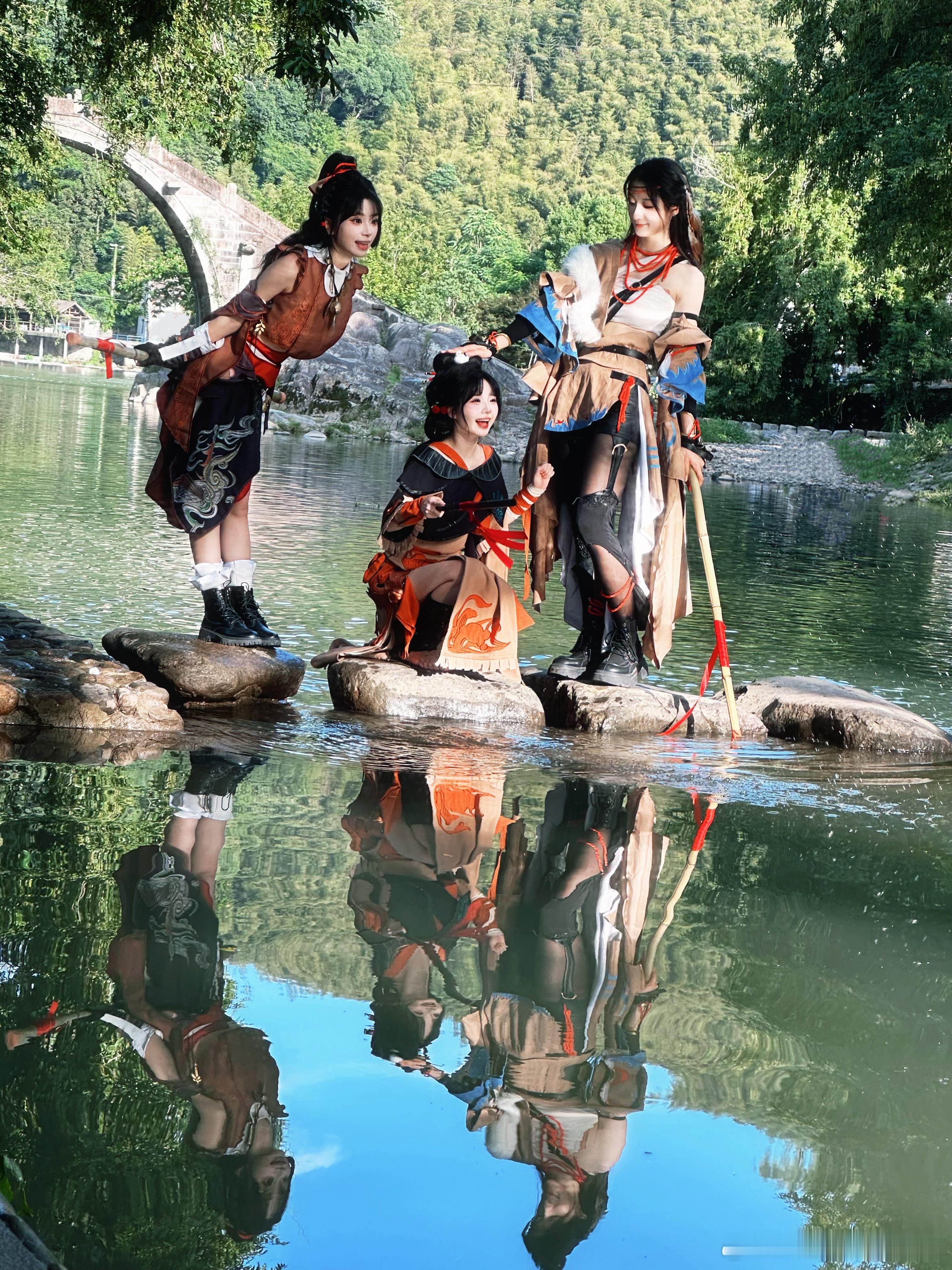 一个小花絮～（少2张）剑网3丐帮cos​​​