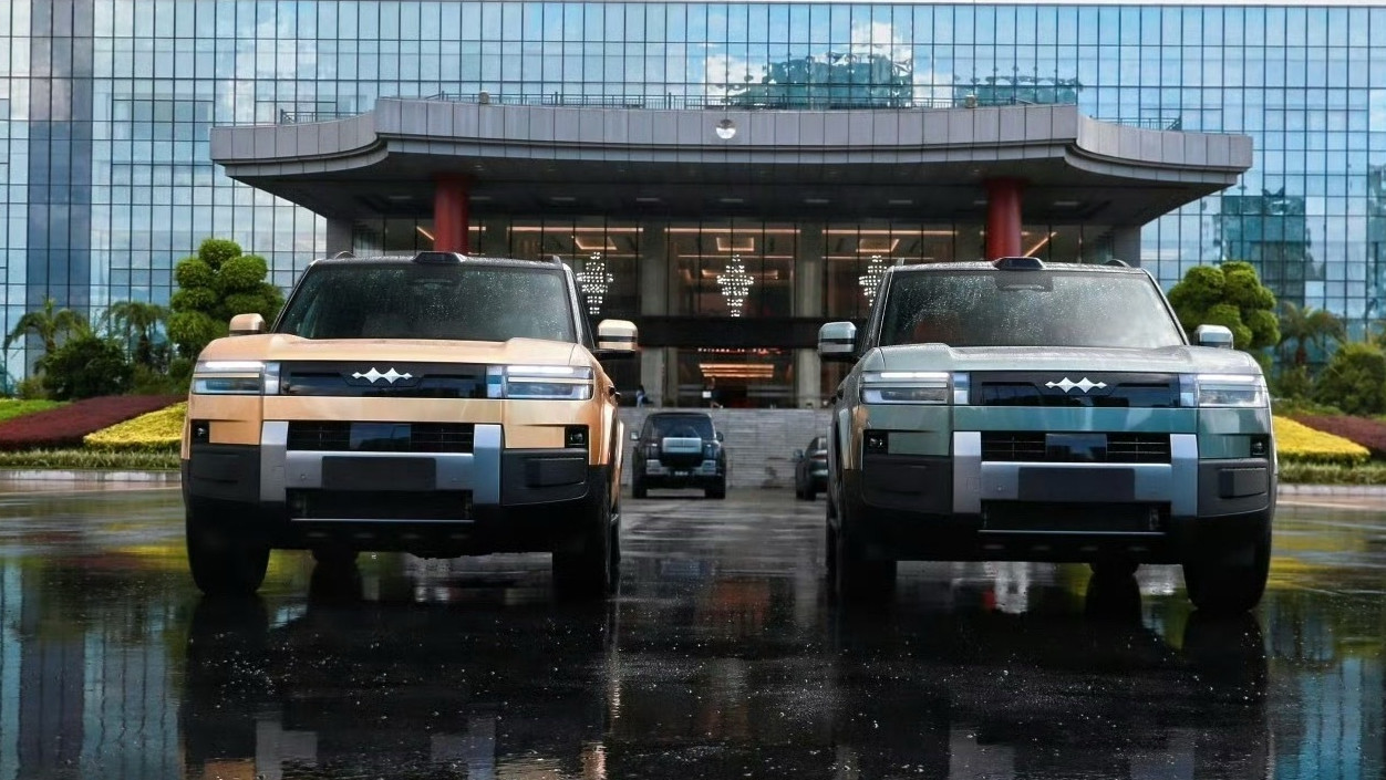 迪子新车我的梦中情车：方程豹钛7双配色。​​​