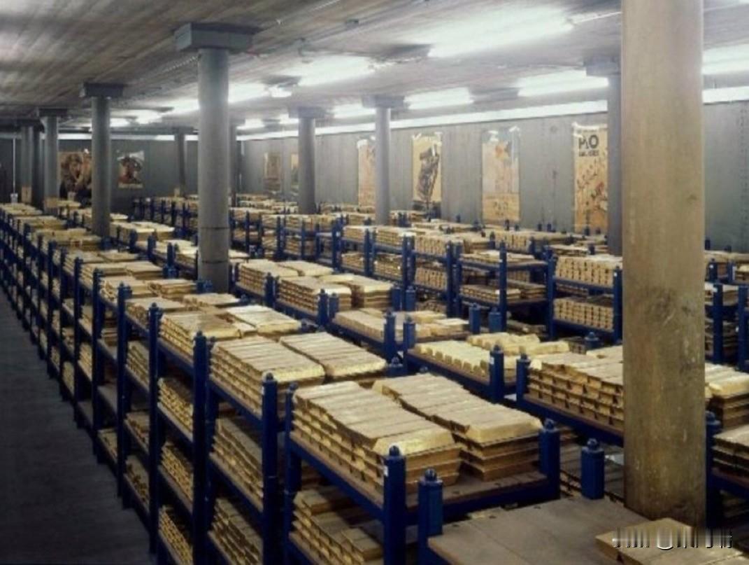 你知道法国拥有世界第四大黄金储量吗？法国没有一座金矿，却有2.436吨金矿。