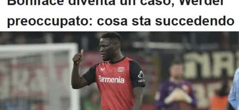 《milanlive》表示，博尼法斯因为膝盖的问题并没有在今年夏天被AC米兰签下