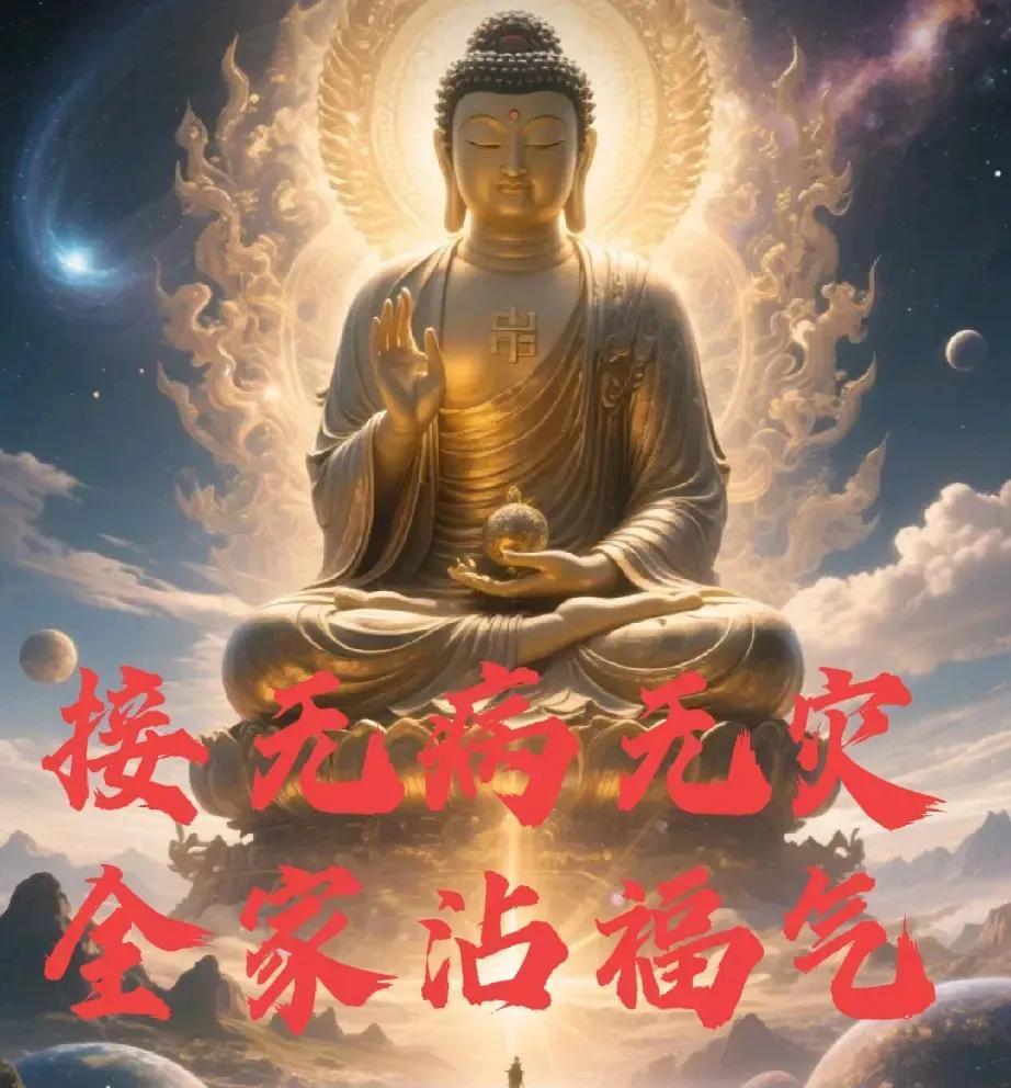 当你看到观音像时，不要轻意错过。立刻在评论区输入“接福”，祈求全家平安健康和孩子