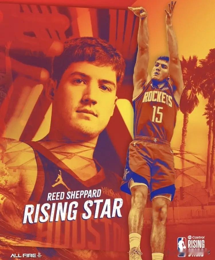 火箭官方真是太会来事了！今天NBA官方公布了今年NBA新秀赛的完整名单，让人感到