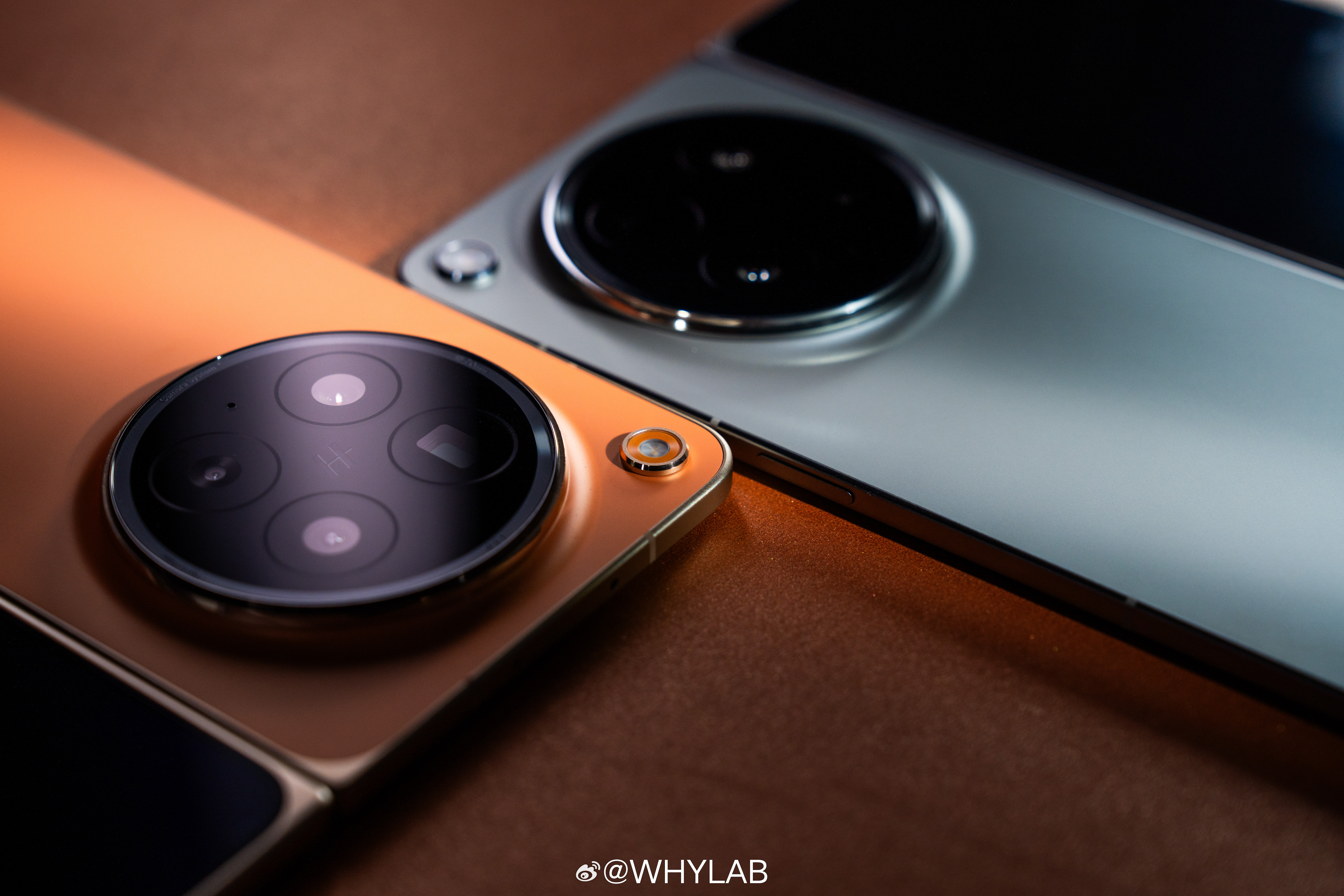 WHYLAB图赏OPPOFindN6真机上手，我拿到的是金橙、原钛两款配色