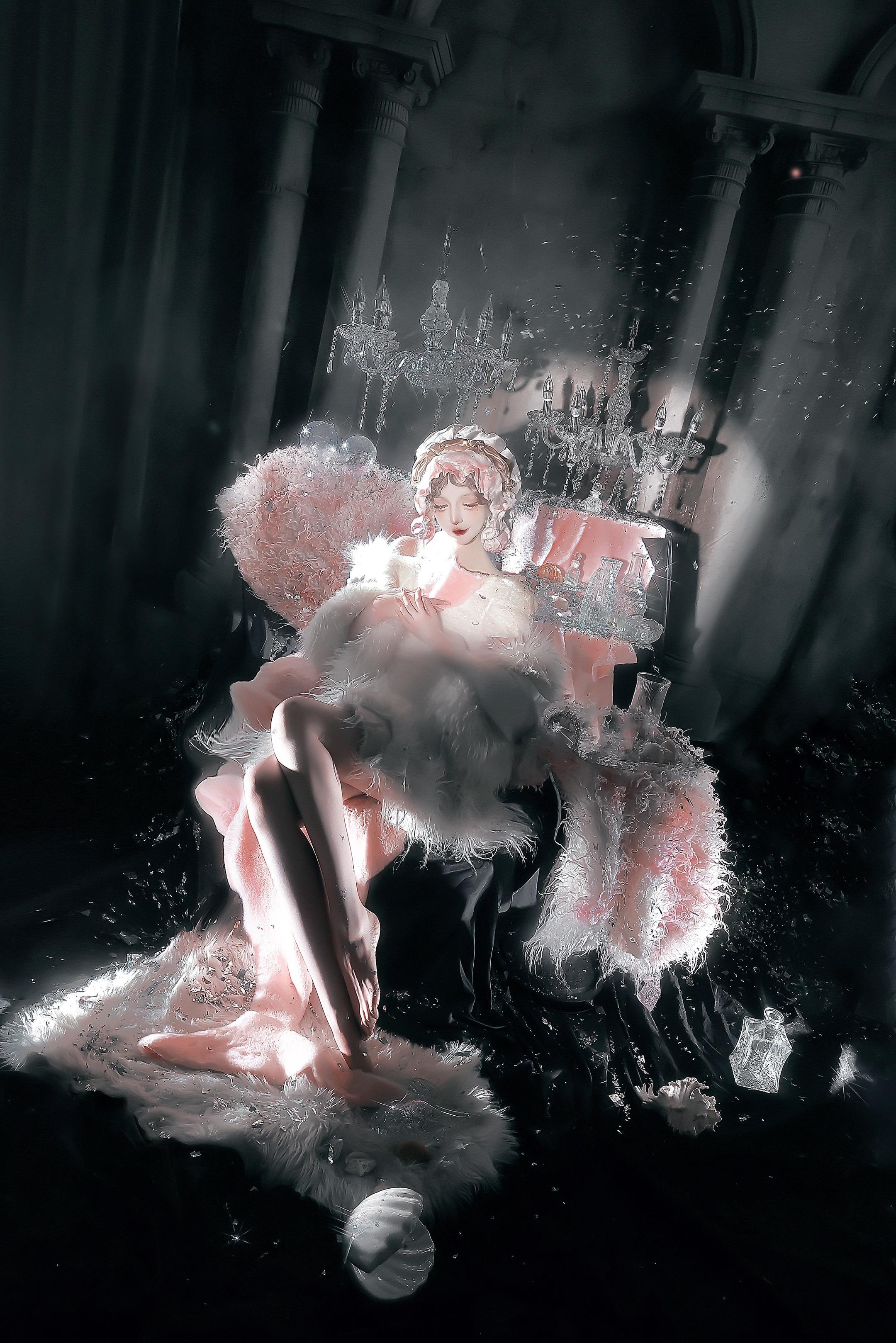 冰粉色～当摄影师会用光，随便拍什么都好看。