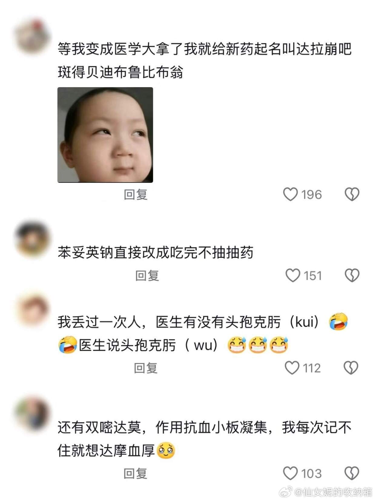 求求啦，把药名改成人话吧……原来，大家都记不住药名