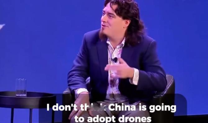 胡言乱语！中国没必要重视无人机作战？美军工巨头安杜里尔CEO认为中国不会像俄罗斯