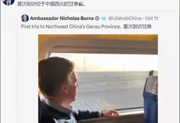 美国驻华大使博恩斯近日接受美国记者采访时道出了真心话，中国的确强大起来了，不能再