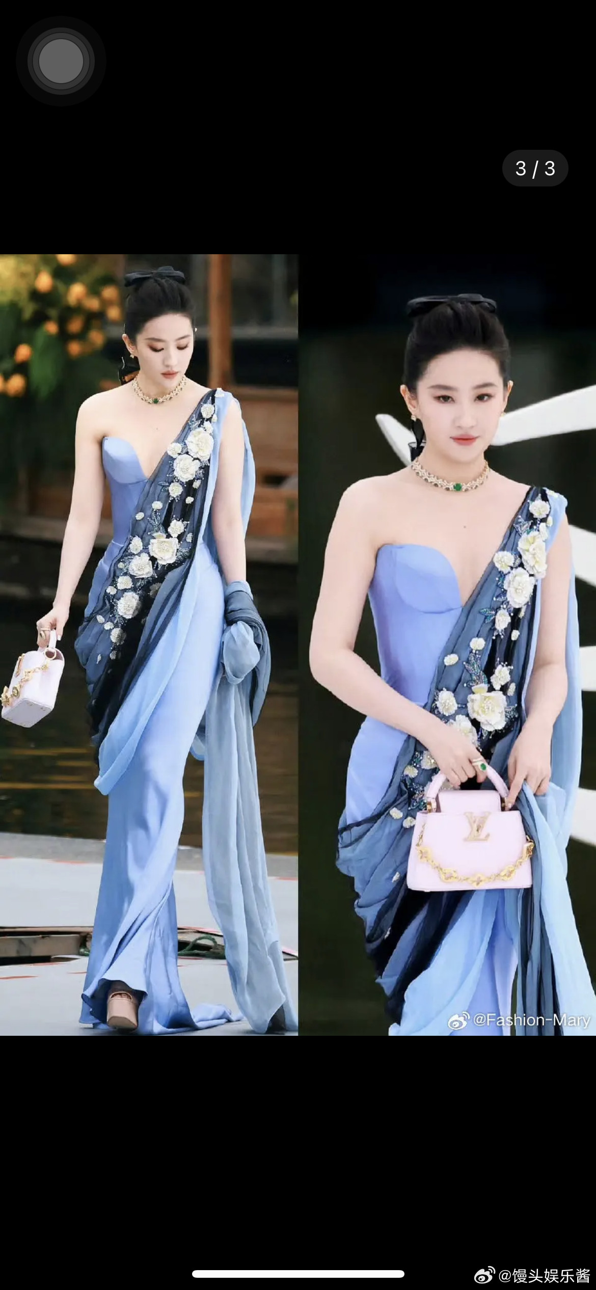 Redgala春日大使今年刘诗诗，去年是刘亦菲，85花造型pick谁赢了？