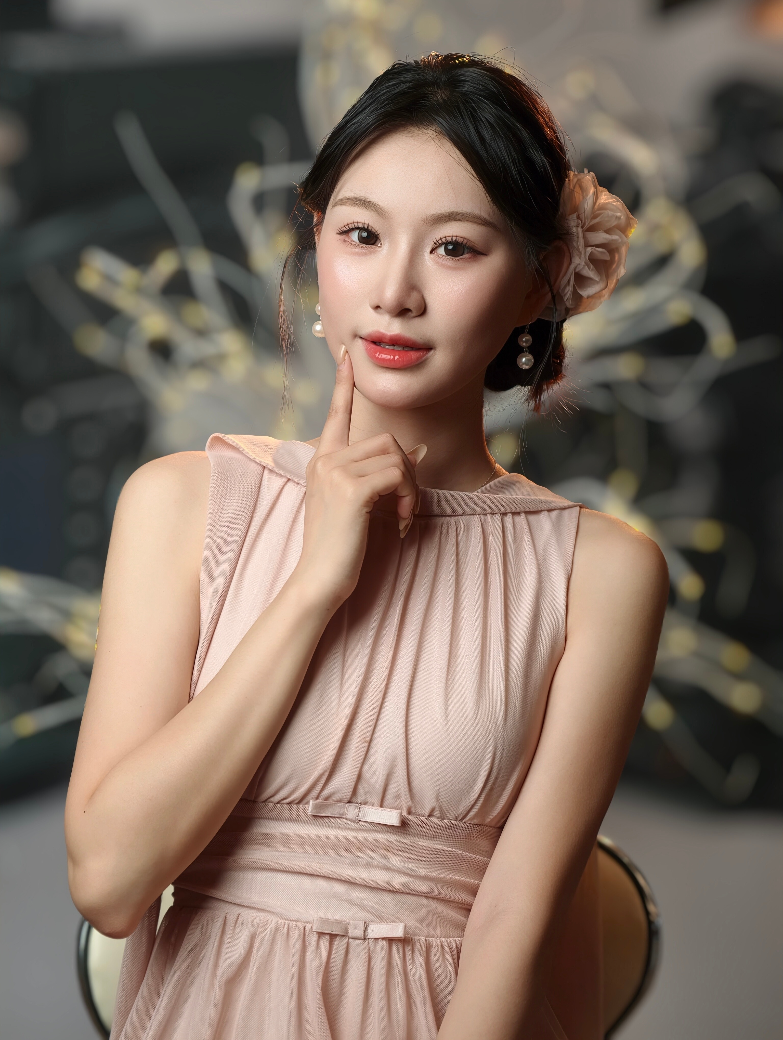 好看又可爱的姑娘果然动起来更动人，必须安排一组动图来接住这份满溢的温柔呀模特：小
