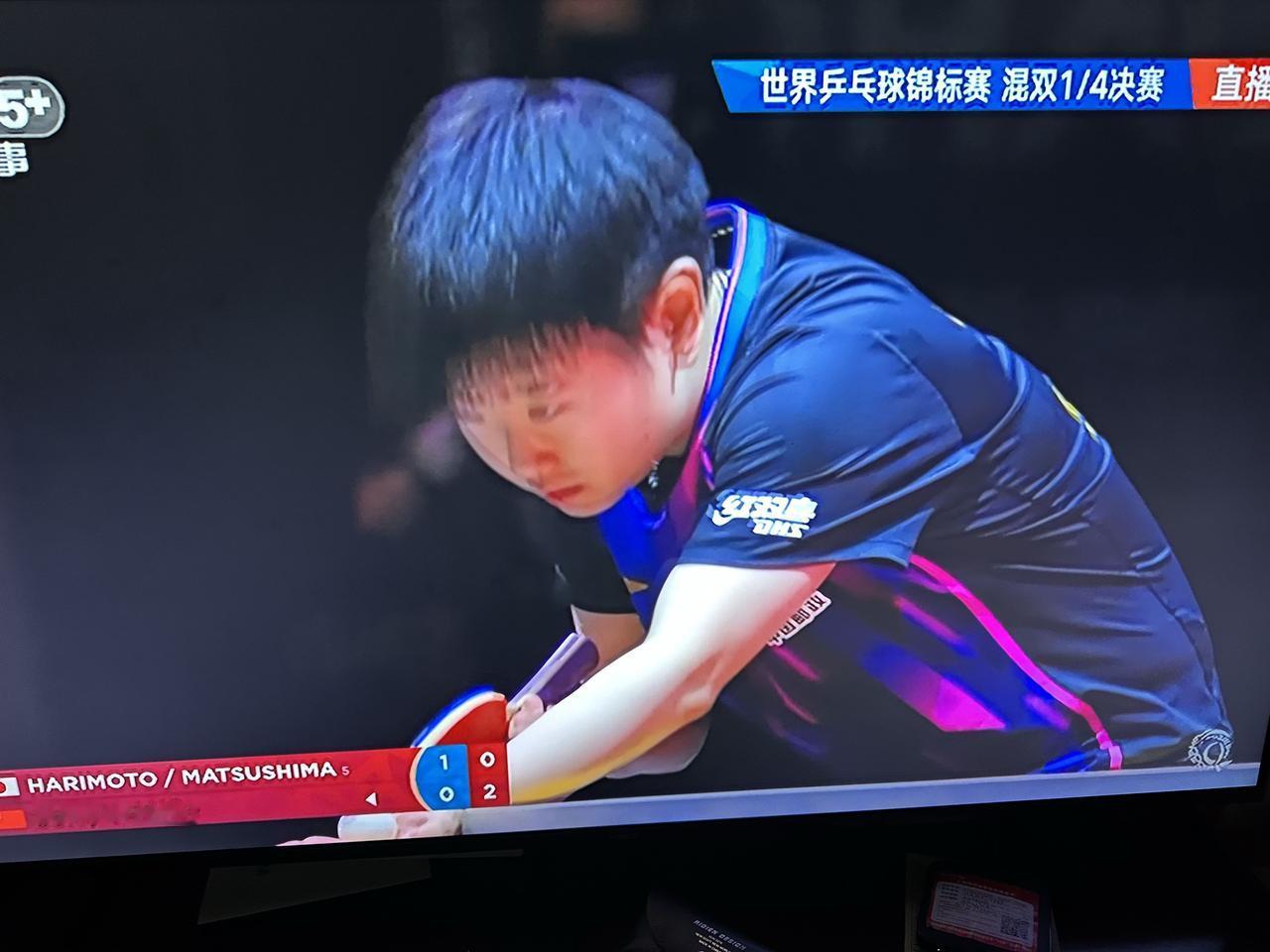 2025多哈乒乓球世锦赛，四分之一混双决赛，北京时间下午4:10左右，对